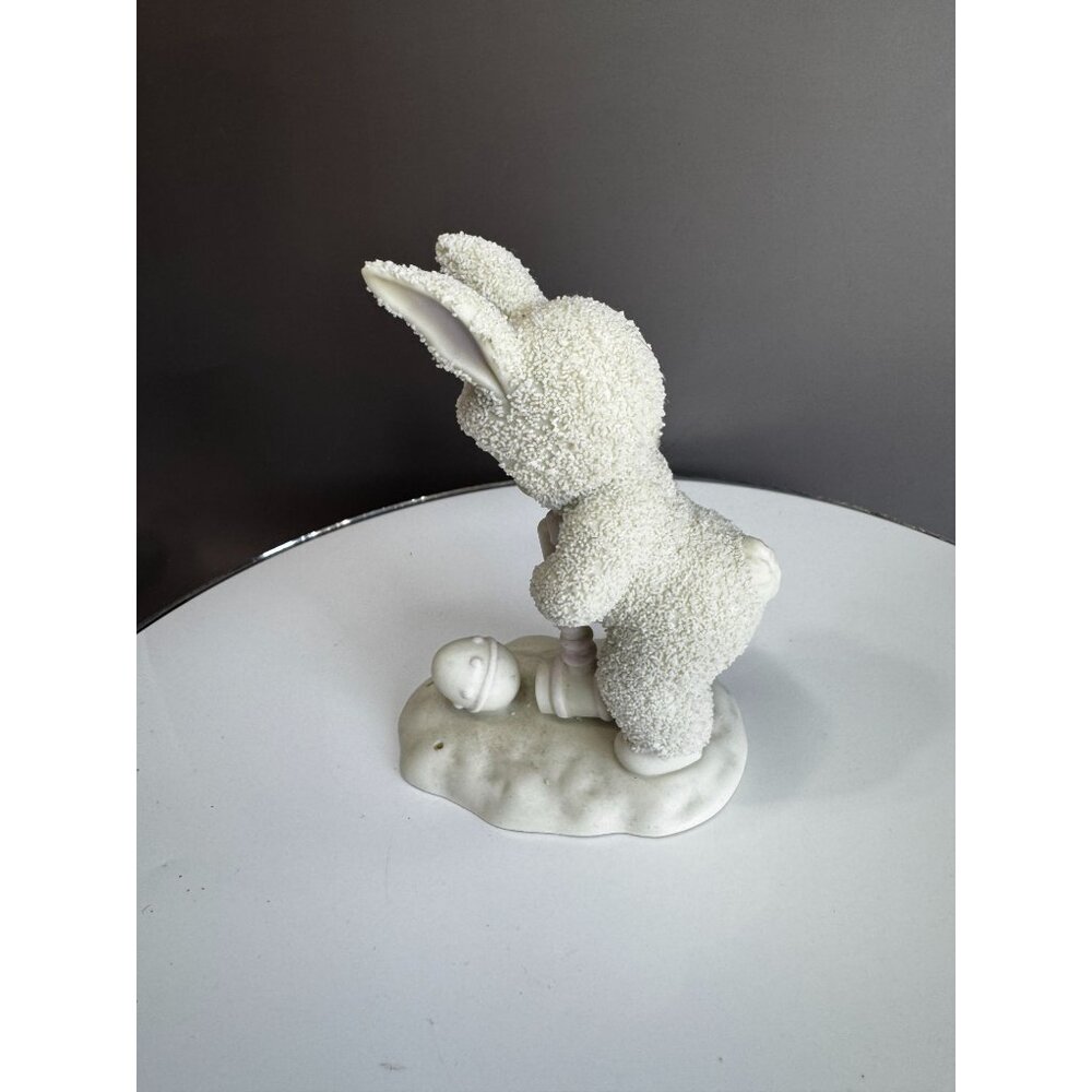 Dept 56 Snowbabies Easter Bunny Suit Figurines Lot of 5 Bisque Porcelain - Picture 11 of 13
